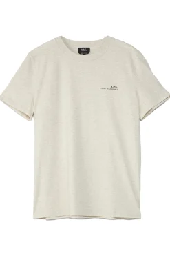 A.P.C. Designer|T-shirts & Polo's^Heren t-shirt kortemouw ecru