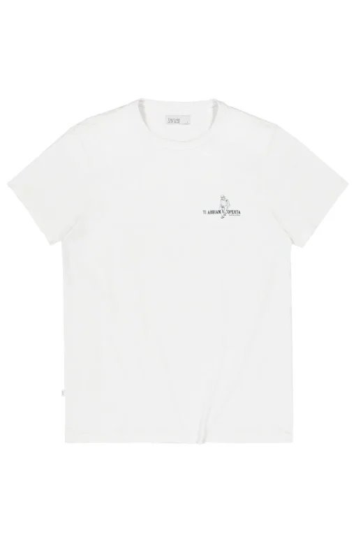 Butcher of Blue Jeans & Casuals|T-shirts & Polo's^Heren t-shirt kortemouw ecru