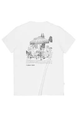 Butcher of Blue Jeans & Casuals|T-shirts & Polo's^Heren t-shirt kortemouw ecru