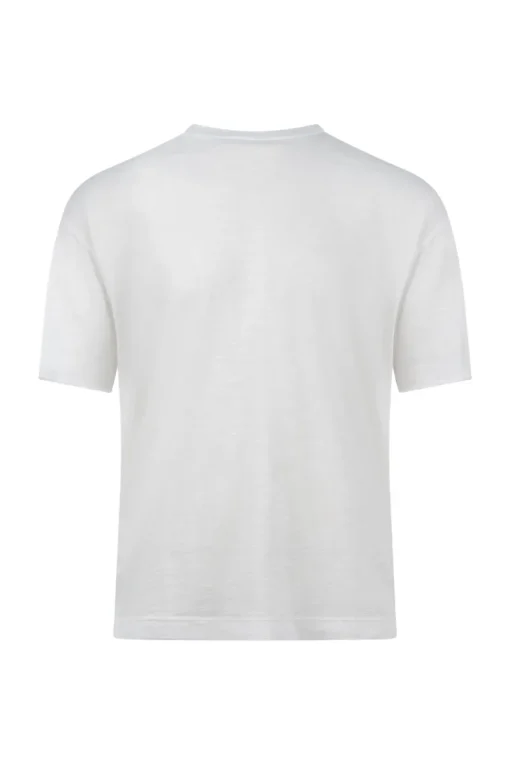 Drykorn Outlet^Heren t-shirt kortemouw ecru