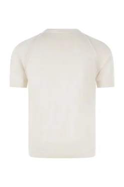 Daniele Fiesoli Outlet^Heren t-shirt kortemouw ecru