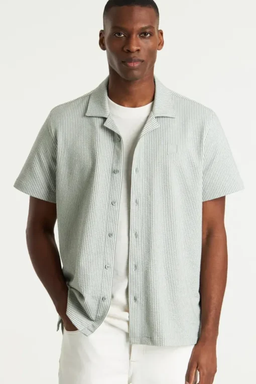 Chasin&qout; Jeans & Casuals|T-shirts & Polo's^Heren t-shirt kortemouw groen