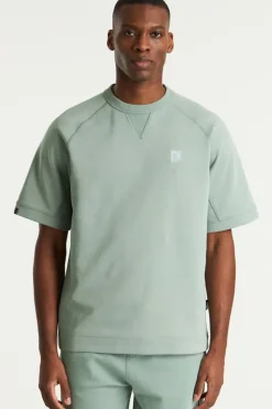 Chasin&qout; Jeans & Casuals|T-shirts & Polo's^Heren t-shirt kortemouw groen