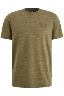 PME Legend Jeans & Casuals|T-shirts & Polo's^Heren t-shirt kortemouw groen