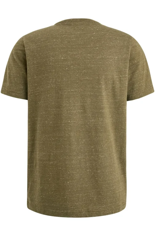 PME Legend Jeans & Casuals|T-shirts & Polo's^Heren t-shirt kortemouw groen