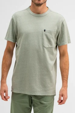 Butcher of Blue Designer|T-shirts & Polo's^Heren t-shirt kortemouw groen
