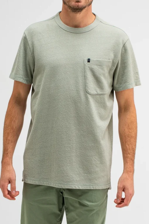 Butcher of Blue Designer|T-shirts & Polo's^Heren t-shirt kortemouw groen
