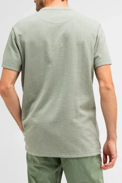 Butcher of Blue Designer|T-shirts & Polo's^Heren t-shirt kortemouw groen