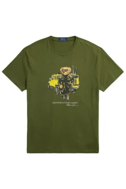 Polo Ralph Lauren Designer|T-shirts & Polo's^Heren t-shirt kortemouw groen