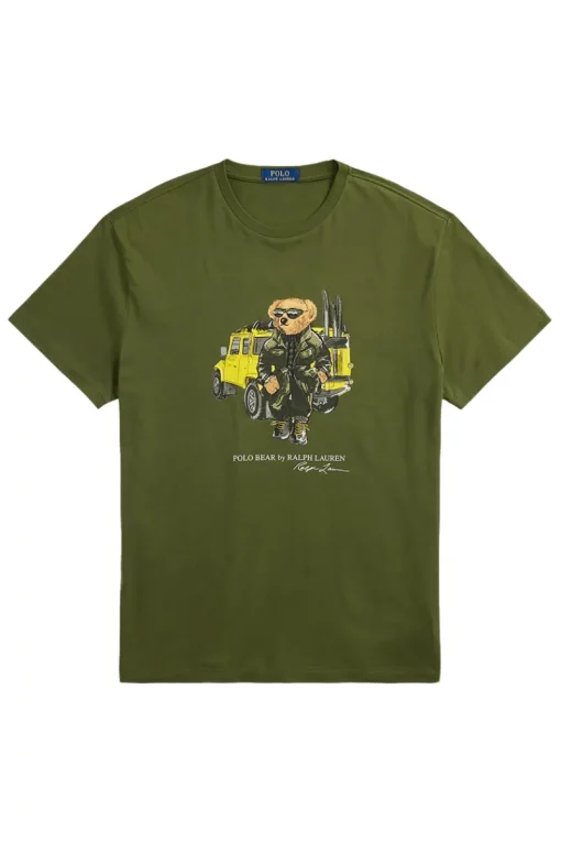 Polo Ralph Lauren Designer|T-shirts & Polo's^Heren t-shirt kortemouw groen