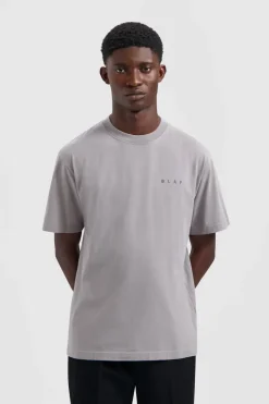 Olaf Hussein Designer|T-shirts & Polo's^Heren t-shirt kortemouw grijs
