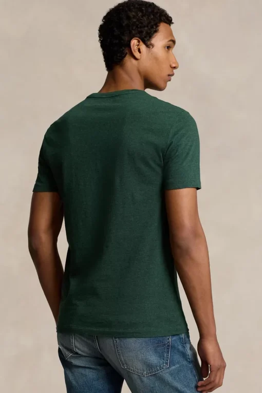 Polo Ralph Lauren Designer|T-shirts & Polo's^Heren t-shirt kortemouw groen