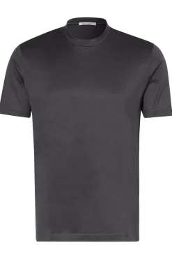 Stefan Brandt Luxury|T-shirts & Polo's^Heren t-shirt kortemouw grijs