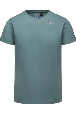 K-Way Outlet^Heren t-shirt kortemouw grijs