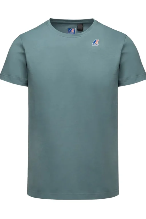 K-Way Outlet^Heren t-shirt kortemouw grijs