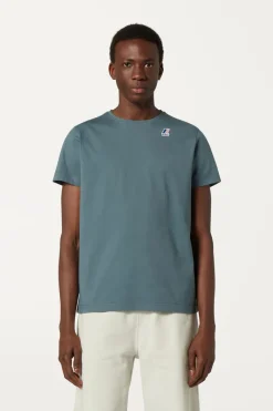 K-Way Outlet^Heren t-shirt kortemouw grijs