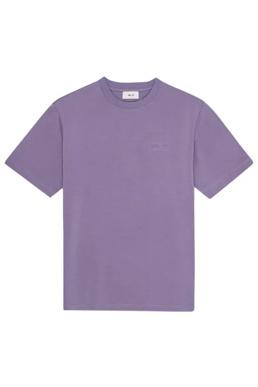 NN07 Designer|T-shirts & Polo's^Heren t-shirt kortemouw paars