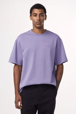 NN07 Designer|T-shirts & Polo's^Heren t-shirt kortemouw paars