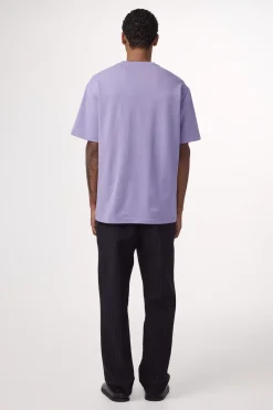 NN07 Designer|T-shirts & Polo's^Heren t-shirt kortemouw paars