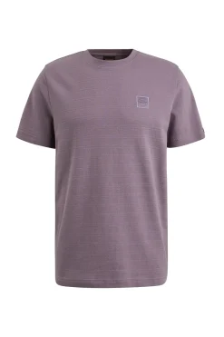 PME Legend Designer|T-shirts & Polo's^Heren t-shirt kortemouw paars