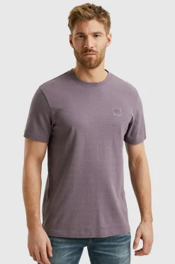 PME Legend Designer|T-shirts & Polo's^Heren t-shirt kortemouw paars