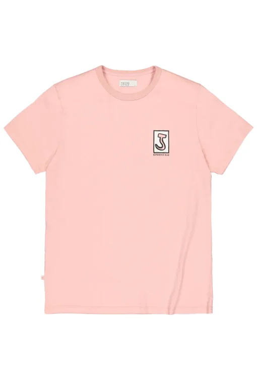 Butcher of Blue Jeans & Casuals|T-shirts & Polo's^Heren t-shirt kortemouw rose
