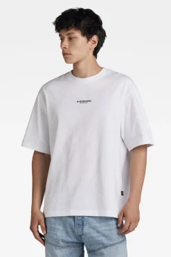 G-Star Jeans & Casuals|T-shirts & Polo's^Heren t-shirt kortemouw wit
