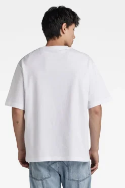 G-Star Jeans & Casuals|T-shirts & Polo's^Heren t-shirt kortemouw wit