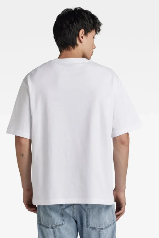 G-Star Jeans & Casuals|T-shirts & Polo's^Heren t-shirt kortemouw wit