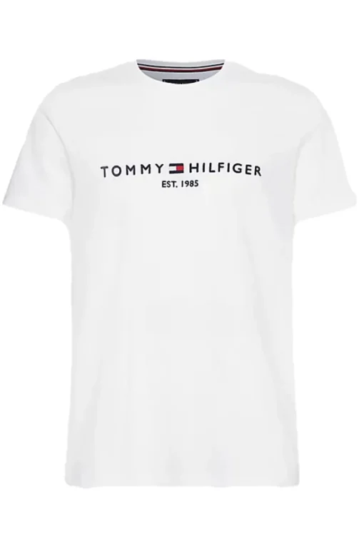 Tommy Hilfiger Jeans & Casuals|T-shirts & Polo's^Heren t-shirt kortemouw wit