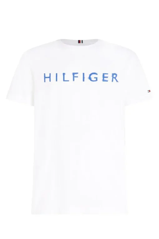 Tommy Hilfiger Jeans & Casuals|T-shirts & Polo's^Heren t-shirt kortemouw wit