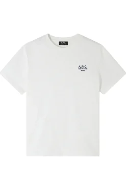 A.P.C. Designer|T-shirts & Polo's^Heren t-shirt kortemouw wit