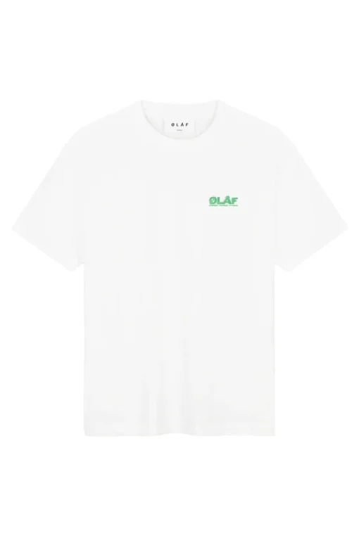 Olaf Hussein Designer|T-shirts & Polo's^Heren t-shirt kortemouw wit