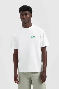 Olaf Hussein Designer|T-shirts & Polo's^Heren t-shirt kortemouw wit