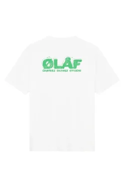 Olaf Hussein Designer|T-shirts & Polo's^Heren t-shirt kortemouw wit