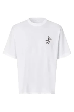 Samsøe Samsøe Designer|T-shirts & Polo's^Heren t-shirt kortemouw wit