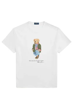 Polo Ralph Lauren Designer|T-shirts & Polo's^Heren t-shirt kortemouw wit