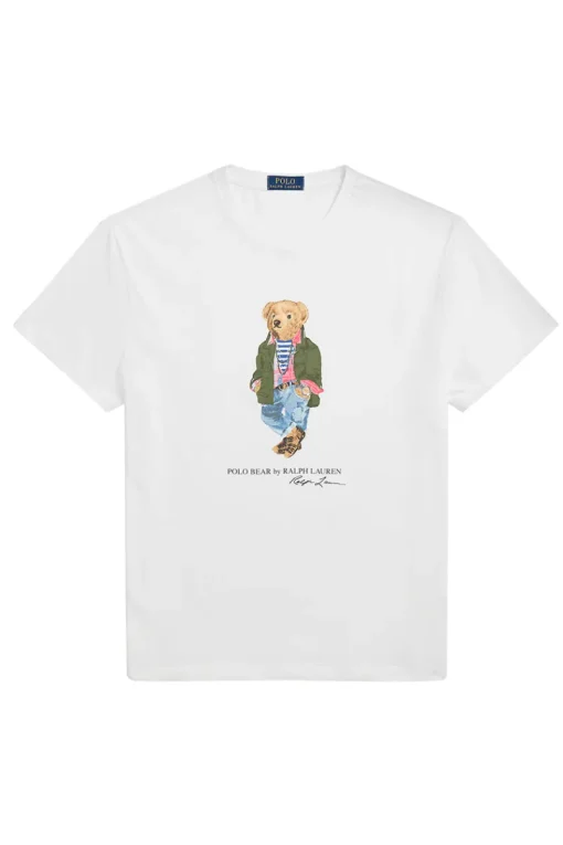 Polo Ralph Lauren Designer|T-shirts & Polo's^Heren t-shirt kortemouw wit