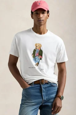 Polo Ralph Lauren Designer|T-shirts & Polo's^Heren t-shirt kortemouw wit