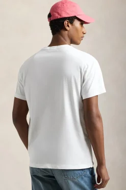 Polo Ralph Lauren Designer|T-shirts & Polo's^Heren t-shirt kortemouw wit