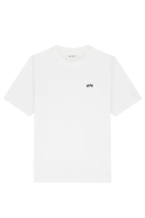 Olaf Hussein Designer|T-shirts & Polo's^Heren t-shirt kortemouw wit