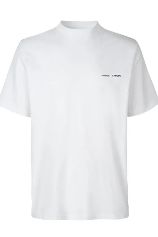 Samsøe Samsøe Designer|T-shirts & Polo's^Heren t-shirt kortemouw wit