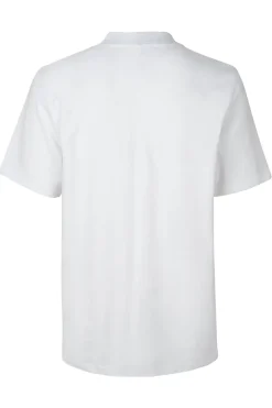 Samsøe Samsøe Designer|T-shirts & Polo's^Heren t-shirt kortemouw wit