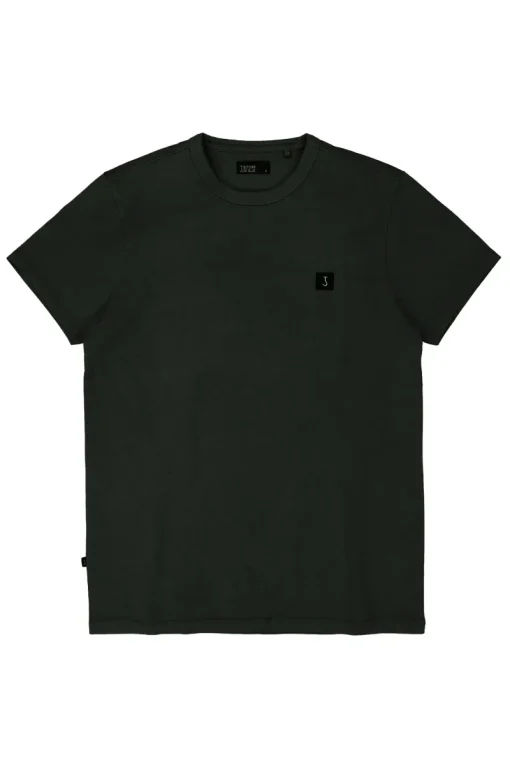 Butcher of Blue Jeans & Casuals|T-shirts & Polo's^Heren t-shirt kortemouw zwart