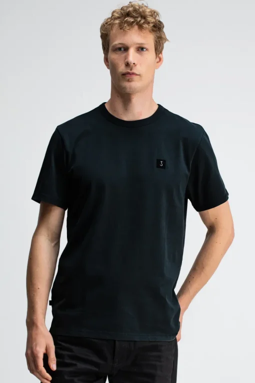 Butcher of Blue Jeans & Casuals|T-shirts & Polo's^Heren t-shirt kortemouw zwart