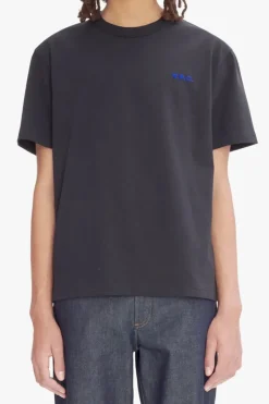 A.P.C. Designer|T-shirts & Polo's^Heren t-shirt kortemouw zwart