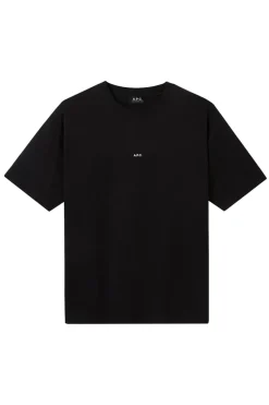 A.P.C. Outlet^Heren t-shirt kortemouw zwart