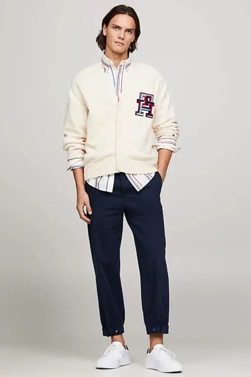 Tommy Hilfiger Outlet^Heren vest ecru
