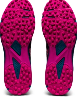 Asics Schoenen^Hockeyschoen veld dames zwart