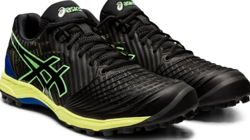Asics Schoenen^Hockeyschoen veld heren zwart